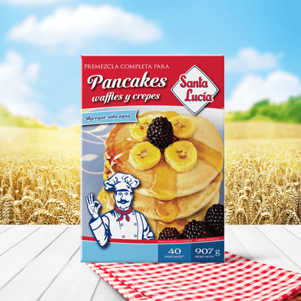 Premezcla, Pancakes, Waffles y Crepes