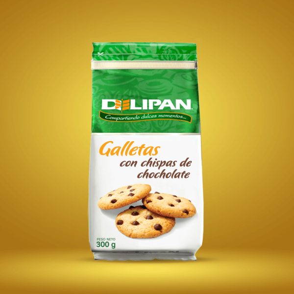 Galletas con Chispas de Chocolate - Delipan