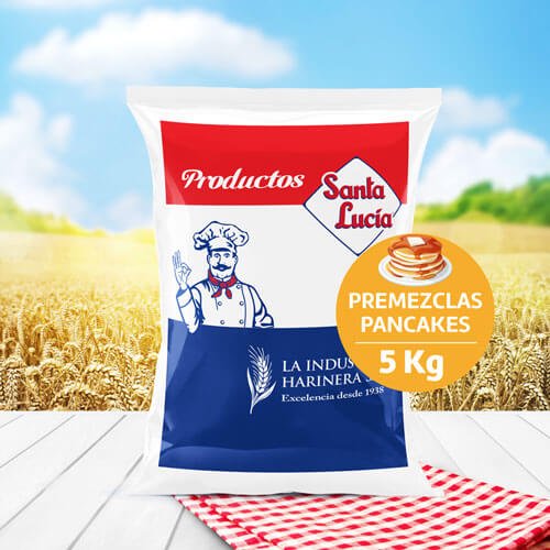 Premezcla pancakes 5kg - Santa Lucía